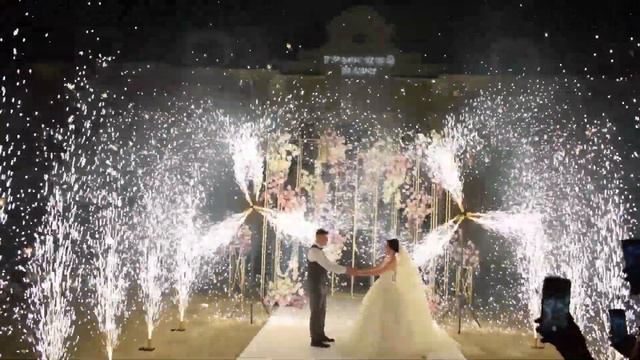 Свадебные вертушки стандарт - новый тренд свадебных фейерверков смотреть онлайн