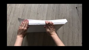 Натягиваем бумагу на планшет используя клей ПВА