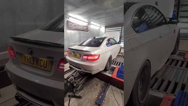 Glorious E92 M3 V8 on a dyno #e92m3 #e92m3dct