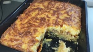 Картофельная запеканка с сыром, простой рецепт картофельной запеканки