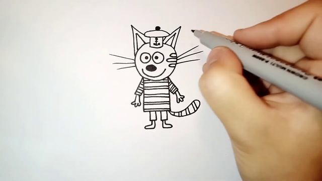 Рисуем Коржика! Как нарисовать Коржика смотреть онлайн