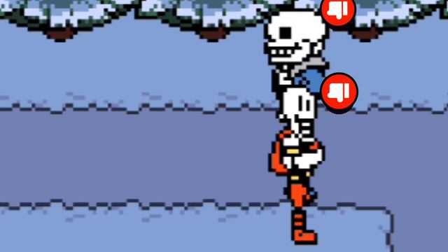 ПоВ:Санс и Папирус увидели Фриск смотреть онлайн