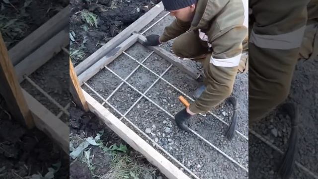 Как построить курятник. Часть 1. Фундамент-плита.