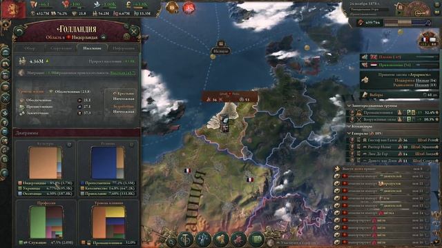Victoria 3 Нидерланды(7) - Достигли первых мест смотреть онлайн