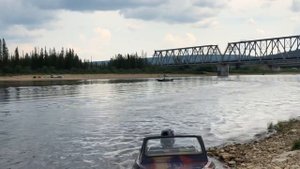 На подводном крыле на казанке