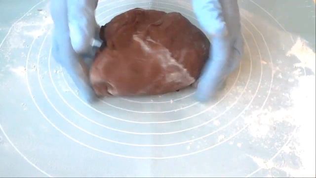Рецепт Десерт шоколадное детское печенье. Кулинария. Recipe Chocolate Baby Cookies. Cooking