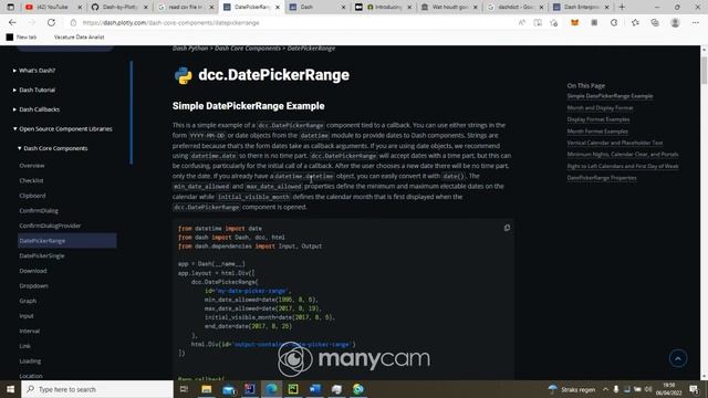 Python Dash Data Visualisation