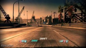 Gameplay from Split Second (PS3)