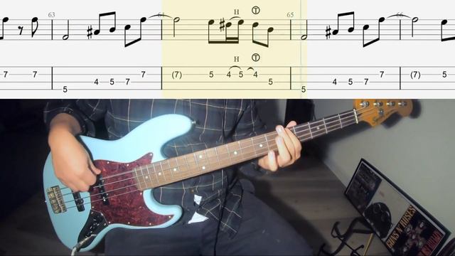 Beck - Where Its At - Bass Cover  Tabs