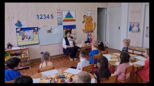 Занятие Рисование "Ёжик на полянке"