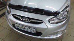 Погасли передние габариты на нашем Солярисе