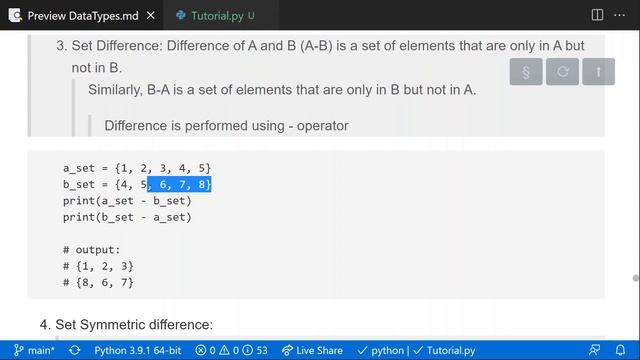 PYTHON DATATYPES | PART - 4 | SETS | 2021 | CRASH COURSE | PYTHON PROGRAMMING