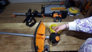 Worx wg186 hints and tips: how to replace your strimmer line - the easy way