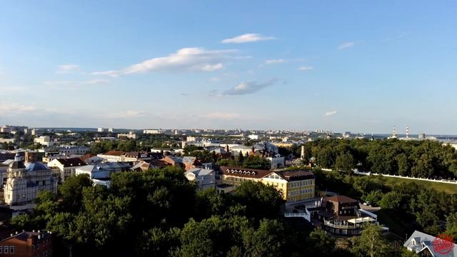 Квадрокоптер Hubsan Zino - г. Владимир с высоты птичьего полета.