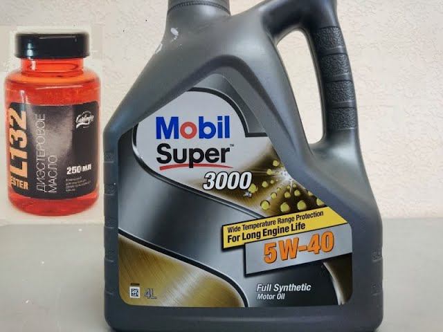 Тест моторного масла Mobil Super 3000 5w40 (+ L132, эстеры).