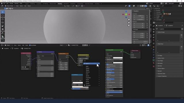 CREATE A PROCEDURAL CULTURED PEARL MATERIAL FOR BLENDER смотреть онлайн