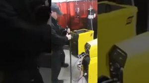 Автоматическая подача сварочной проволоки на Warior