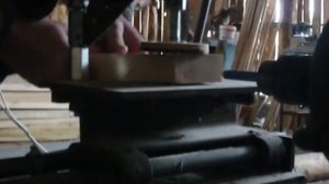 долбежный  самодельный станок по дереву