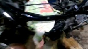 мото Сузуки Бандит 250, ремонт крышки респредвалов