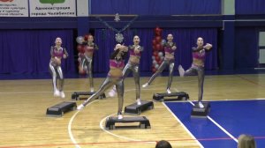 Команда "Олимпия" г. Челябинск. Степ-аэробика. Юниоры/юниорки 14-16 лет. Финал. 28.12.19