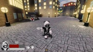 СИМУЛЯТОР КОРОТКОЙ ЖИЗНИ в Роблокс! Машка Убивашка и Панда в ROBLOX Blood Engine