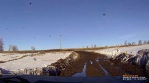 Нива на Гудричах с двумя самоблоками.