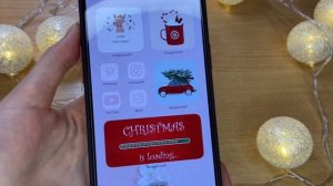 Оформление Телефона На Рождество ???Что в Моем Айфоне 15? Приложения, обои, виджеты, идеи.