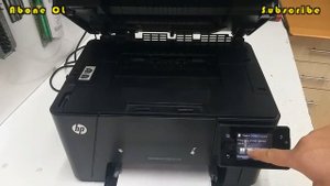 Hp Color Laserjet Pro MFP M177fw Toner Change/Değiştirme