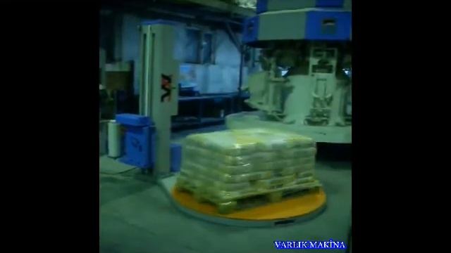 Машинa для обёртывания в растягивающуюся плёнку смотреть онлайн