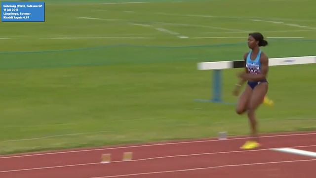 Khaddi Sagnia 6,67 - FGP, Göteborg (SWE) - 11 juli 2017 смотреть онлайн