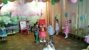 Парный танец старшая группа