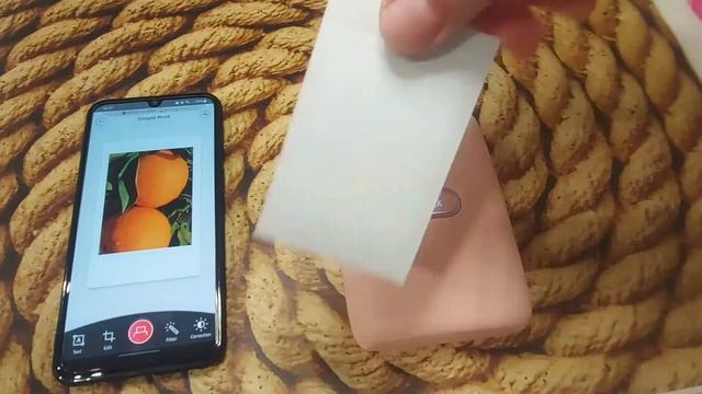 Пример работы принтера мгновенной печати Instax Mini LInk смотреть онлайн