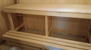 Изготовление полка в баню