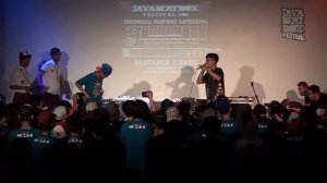 Ego vs Yenz | Java Beatbox Festival 2015 | SEMI FINAL