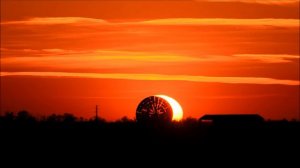 Medicina Radio Telescope solar eclipse