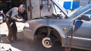 Audi  A8 D2 открытие капота,замена тросика капота