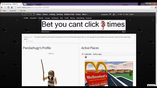 Roblox How to go on Jane Doe/John Doe's profile смотреть онлайн