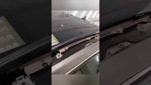 Обслуживание панорамной крыши на примере Mercedes-Benz W212 (W221, C219/218, CL216 и другие)