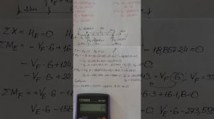 Составная многопролетная балка. Построение эпюр внутренних усилий М,Q и линий влияния. Часть 2