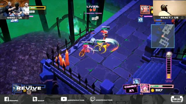 Wired plays Super Dungeon Bros смотреть онлайн