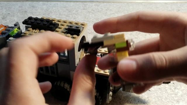 лего ниндзяго самоделка. Земляной бур коула. Обзор смотреть онлайн