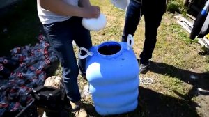 ИВАНГАЙ + MAMIX 100 ЛИТРОВ КОКА КОЛЫ + МЕНТОС!    100 liters coca cola + MENTOS