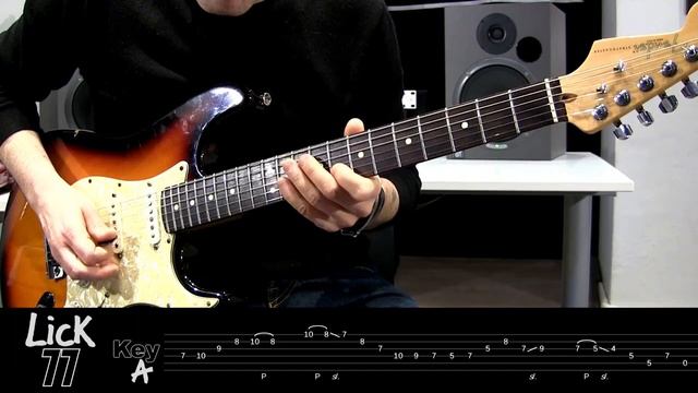 Andy's Lab - Daily Blues Licks #77 - Guitar Lesson