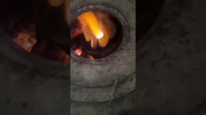 как горит брикет топливный брикет