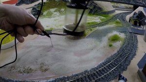 Макет железной дороги с начала#18