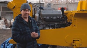Сборка бульдозера Тм10.11ГСТ10 Урал после капитального ремонта!