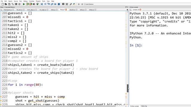 Python Coding Example Video
