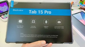 НОВИНКА ПЛАНШЕТ ? Blackview Tab 15 PRO - 10.1" FHD+, 8/256 Гб, 2 Sim 4G