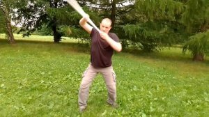 Хрестоматия движения. Разминка с палкой. Обкручивание по четырем секторам.