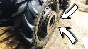 Утяжелители на колеса МИНИ ТРАКТОРА ПЕРЕЛОМКА